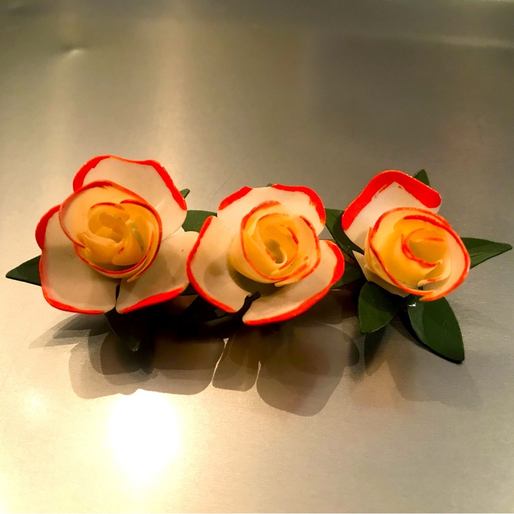 Vintage flower pin